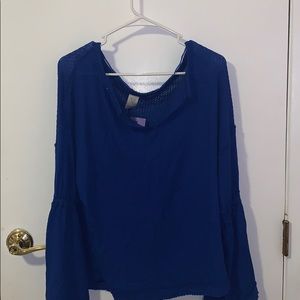 We The Free Dahlia Waffle Knit Top